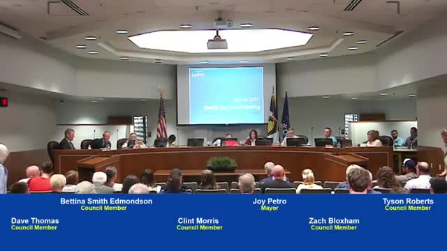 Layton City Council holds meeting with prayer and upcoming Easter event details