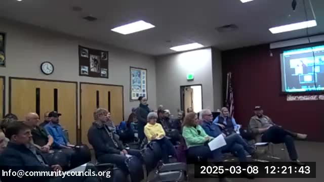 Community Council discusses casino development's impact on local traffic and water supply