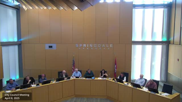 Springdale City Council approves emergency clauses for zoning changes and street vacation