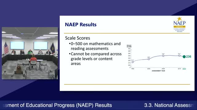 Nebraska education officials assess NAEP test scores and call for urgent action