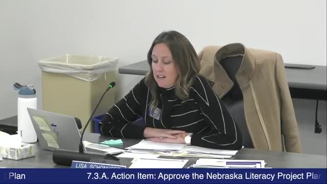 Nebraska Board approves literacy project plan amid ongoing discussions on teacher waivers