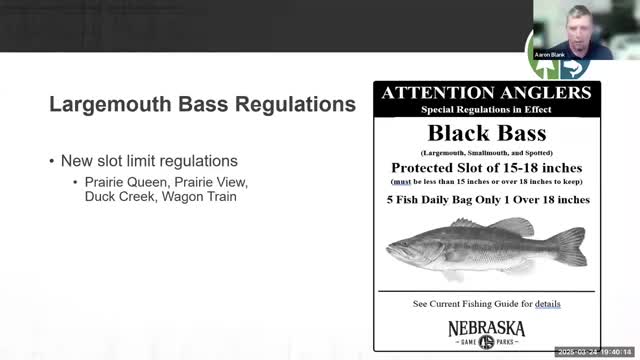 District implements bass regulation to enhance fish growth in four reservoirs