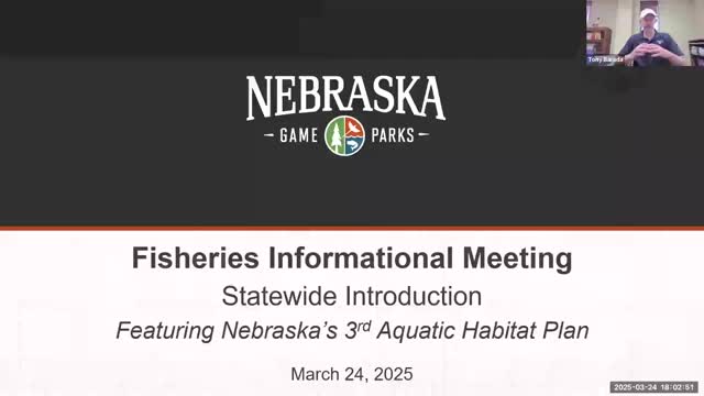 Game and Parks Commission reveals new 15-year aquatic habitat plan for Nebraska fisheries