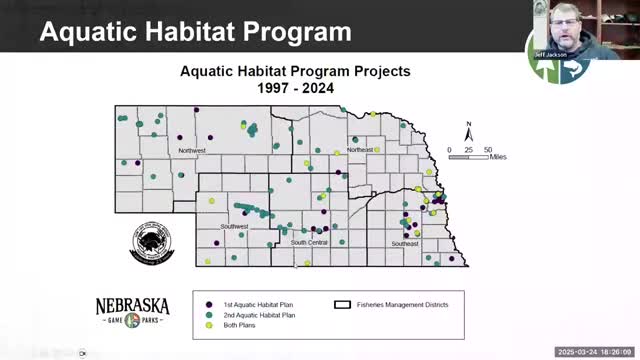 Aquatic Habitat Program outlines new statewide projects and funding strategies