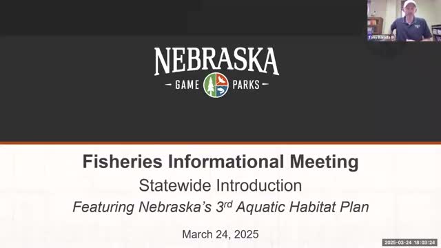 NGPC unveils third Aquatic Habitat Plan proposing 71 projects across Nebraska