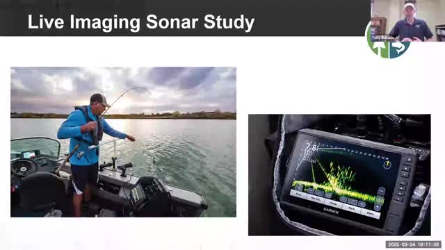 NGPC seeks volunteers for live-imaging sonar study; reports limited zebra mussel spread but growing aquatic-plant problems
