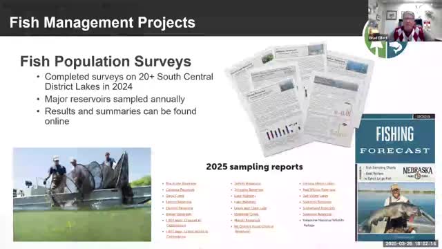 NGPC reports stocking plans, trout survey results and regulation tweaks for South Central fisheries