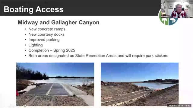 NGPC outlines boating access upgrades across South Central District; Davis Creek access temporarily closed