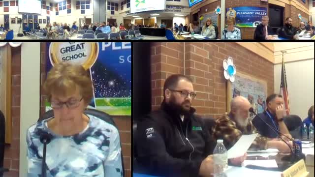 Pleasant Valley board selects citizen advisory committee members, chooses curriculum as first topic