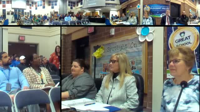 Pleasant Valley students present PBIS program, cite drop in referrals