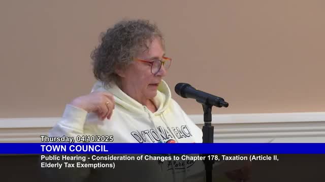 Merrimack Town Council discusses senior tax exemptions and state budget impacts