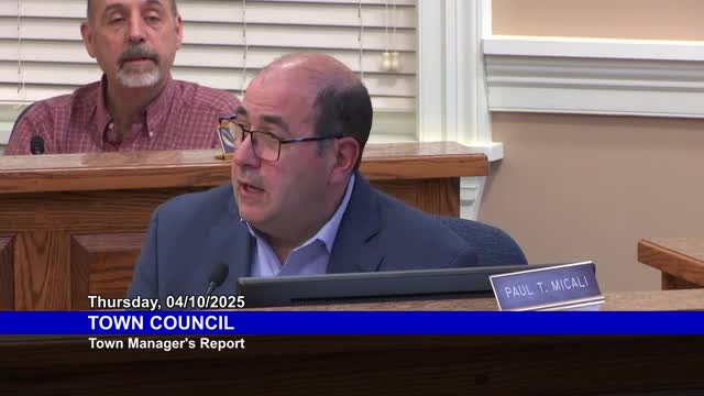 Town Council approves annual evaluation for Manager Paul amid speech regulation discussion