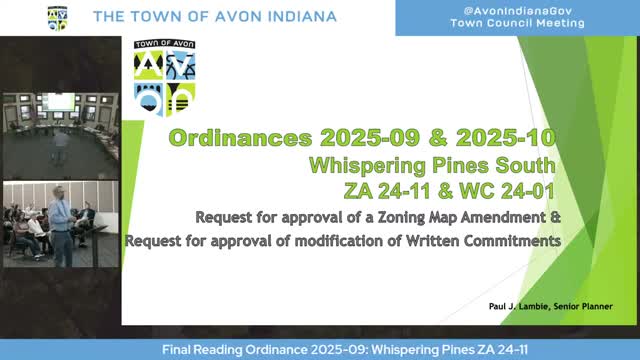 Hendricks County Council approves zoning change for Whispering Pines development by Pulte Homes