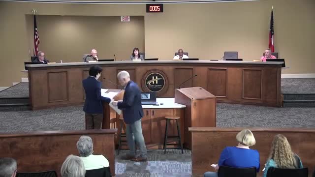 Connie Snow challenges Lennar Homes development at Henry County meeting