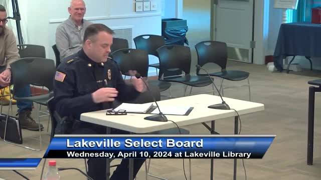Lakeville police present level-funded budget, cite dispatcher recognition and staffing turnover; request two cruisers