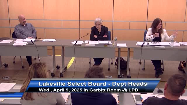 Select board budget hearings spotlight austerity plan, library, town clerk, parks and fire staffing debate