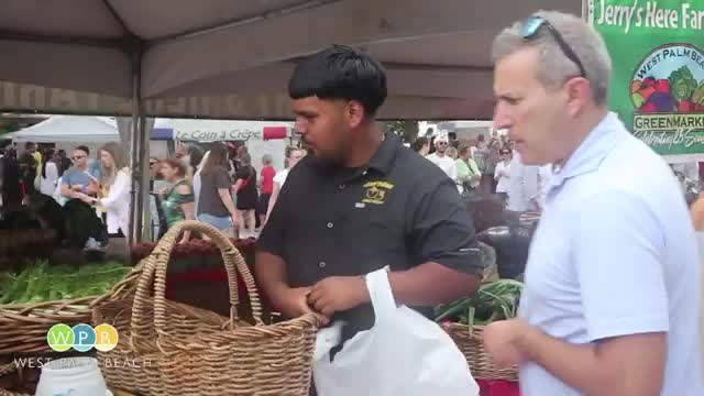 20-year-old balances college and running Jerry's Here Farm Fresh market booth
