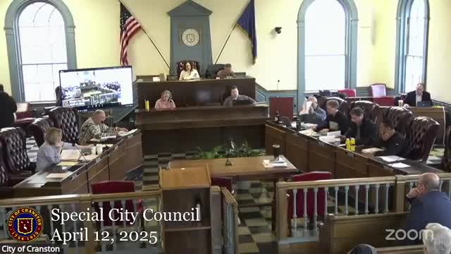 Cranston City Council refers mayor's public-works budget amendment to special finance committee