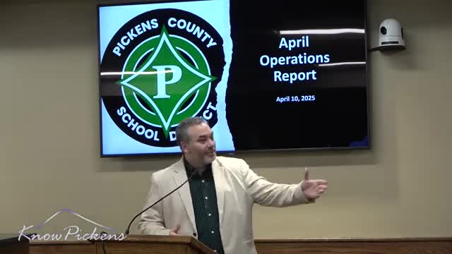 Pickens County updates capital projects, moves ahead with school-based health center RFP