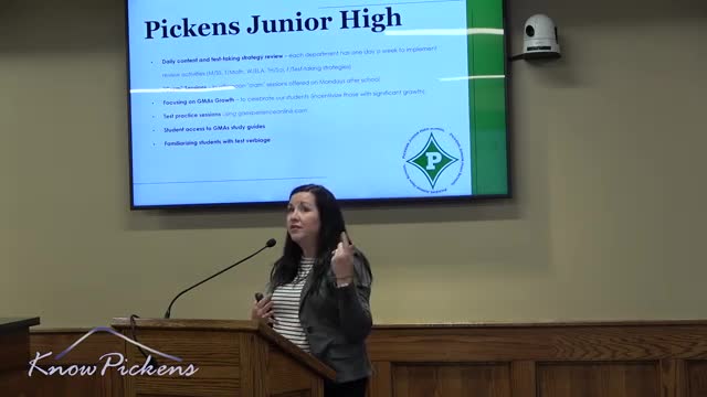 Pickens High School implements incentives to boost student achievement