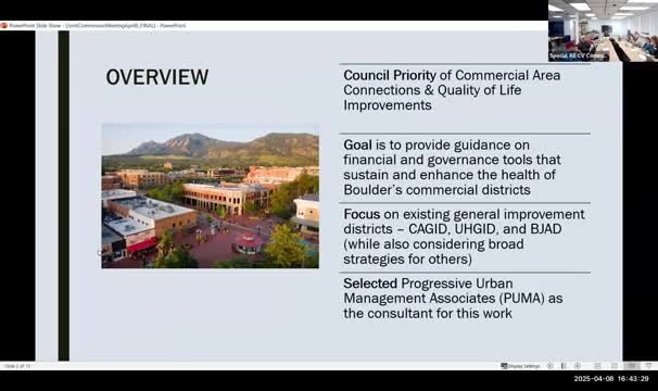 Consultants urge Boulder to evaluate downtown development authority, district consolidation and new revenue tools