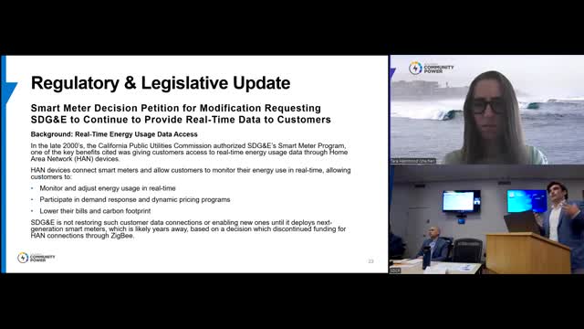 Community Power advocates for real-time data access amid CPUC rulemaking on energy rates