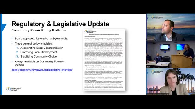 Community Power supports multiple California energy bills promoting affordability and efficiency