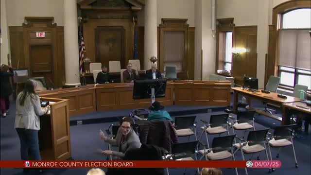 Monroe County Vote Center Committee hosts first public hearing on voting proposal