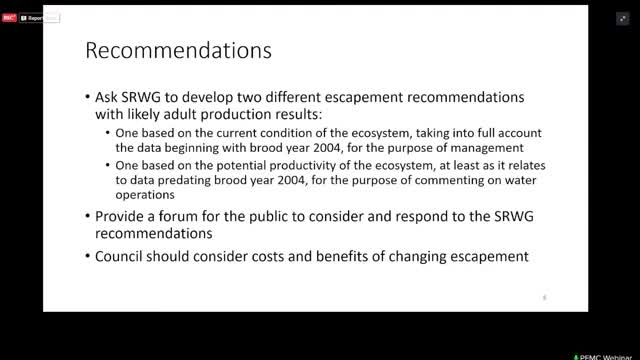 California Council debates water management impacts on salmon populations and habitat preservation