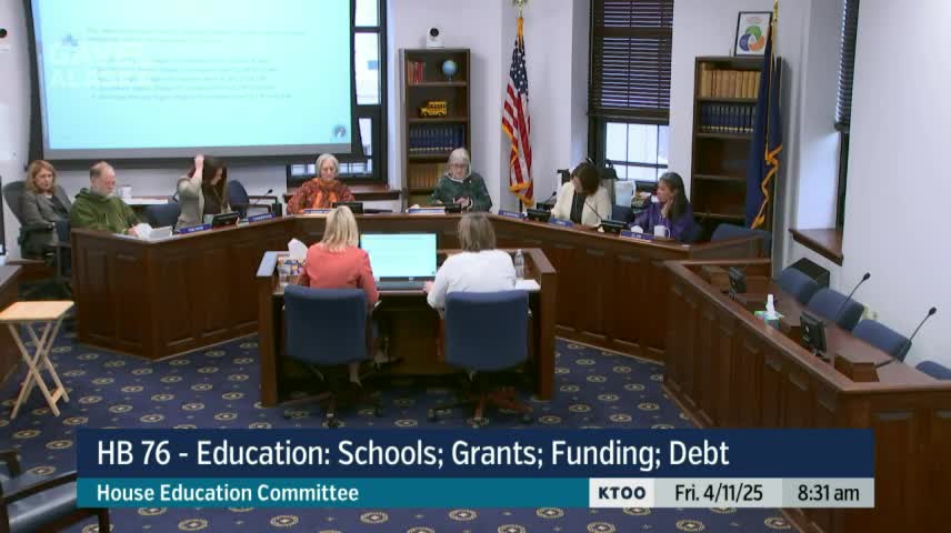 Heather Heineken outlines status of 8 funded residential schools in Alaska