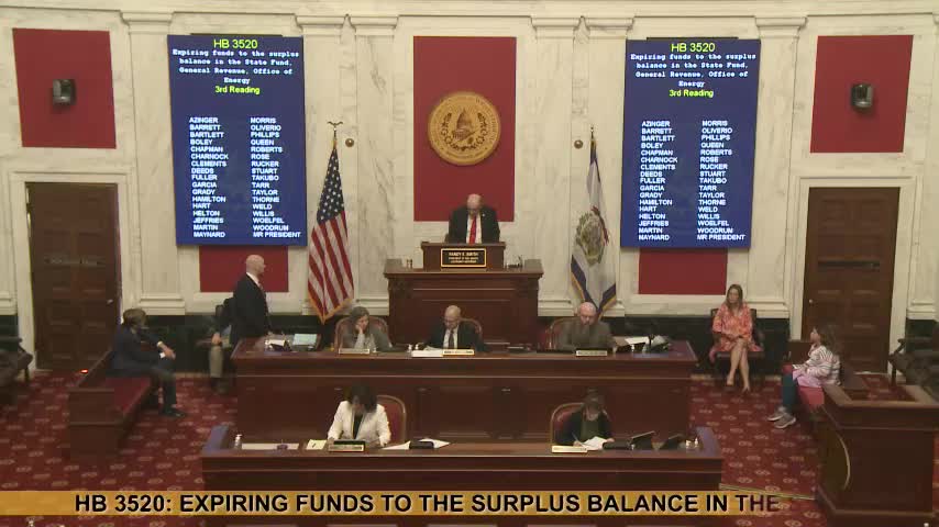 Senate adopts amendment inserting site‑ready and workforce investments appropriation of $41.16 million; bill passed and made effective from passage
