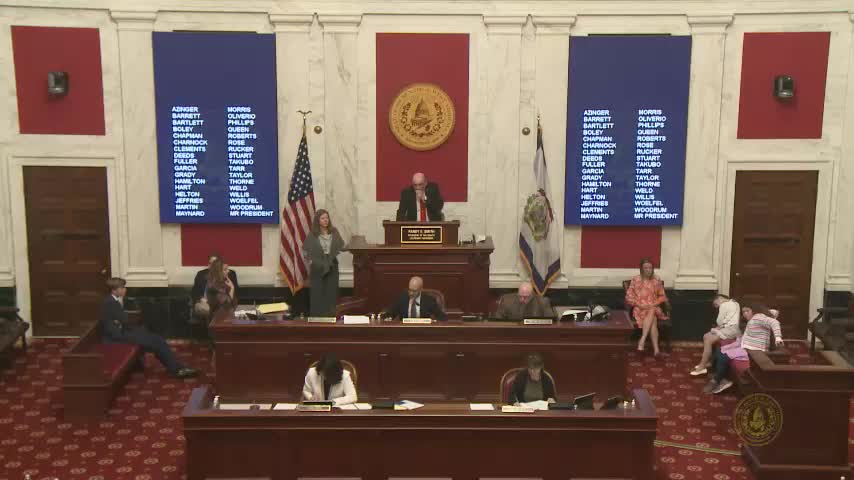 Senate adopts resolution urging federal action on stream, river restoration to reduce flooding