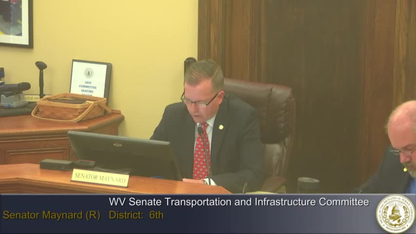 Senate transportation committee forwards 16 House resolutions to name bridges and roads across West Virginia