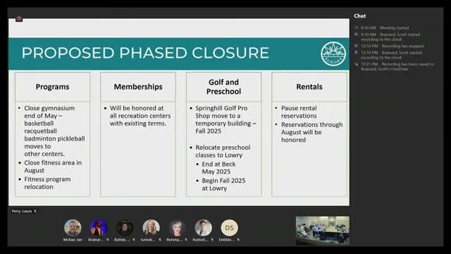 Aurora Council proposes gym closure and rec center feasibility study for Northeast area