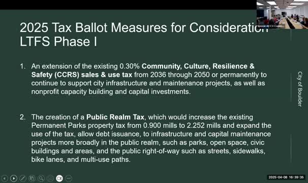 City prepares to present new financial strategies to improve commercial districts