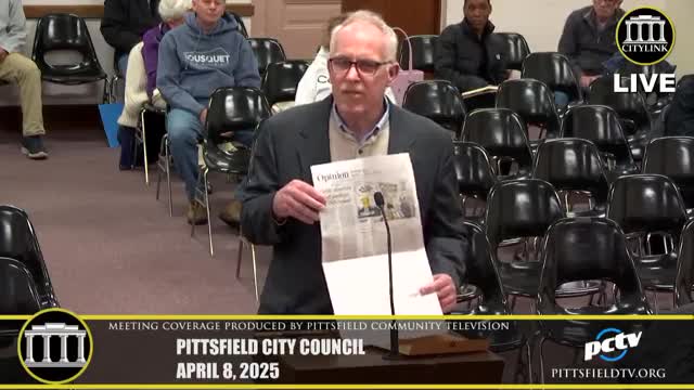 Pittsfield City Council faces opposition to median safety ordinance amid panhandling concerns