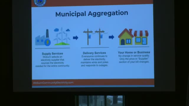 Woburn plans launch of community electricity program by summer 2025