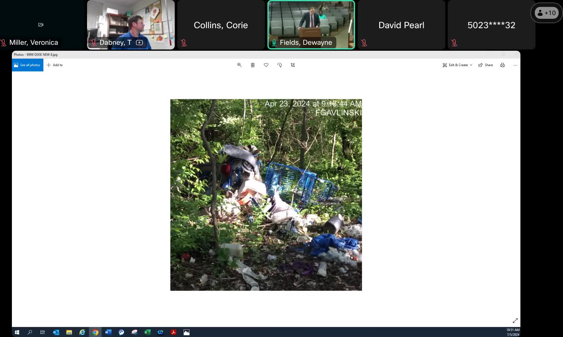 Metro Council examines property disputes and homeless camp cleanup procedures