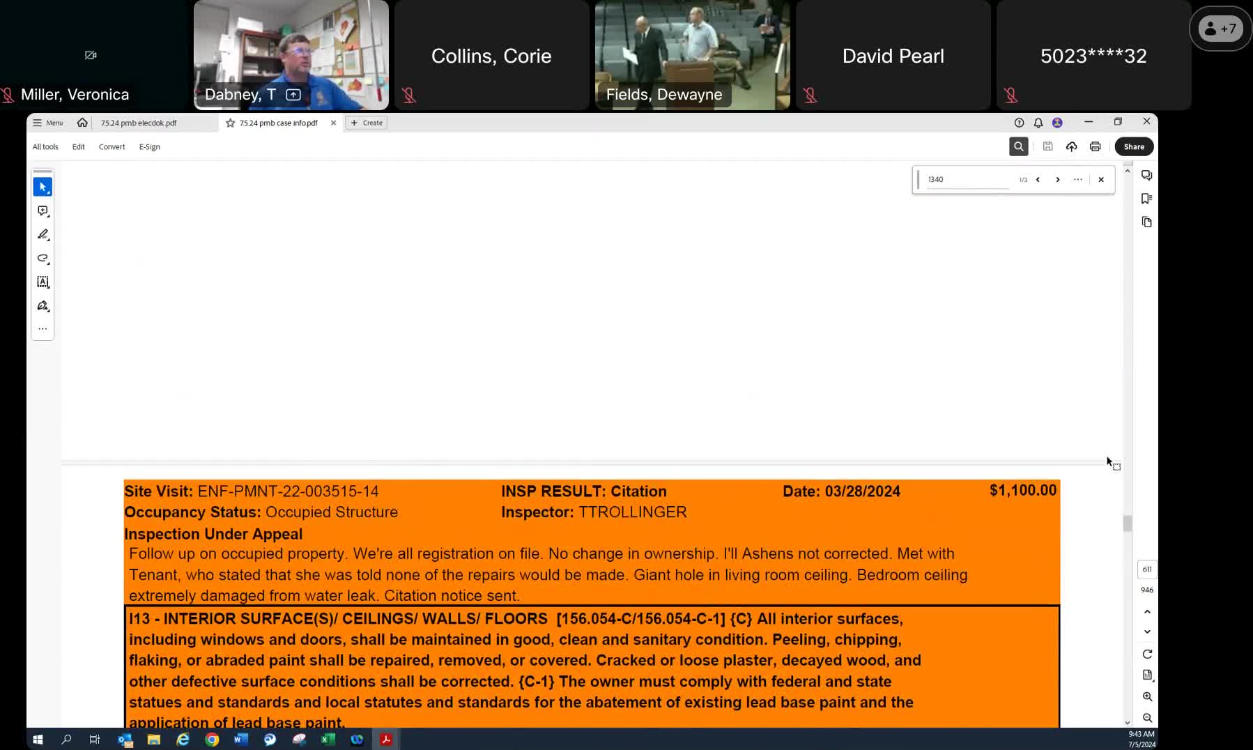 City Council schedules compliance review for troubled property next week