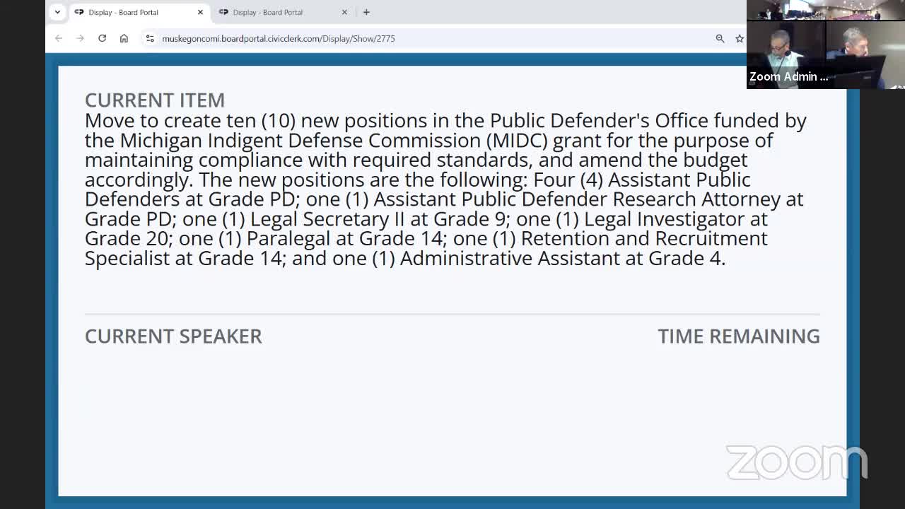 Muskegon County debates staffing levels amid concerns over government size