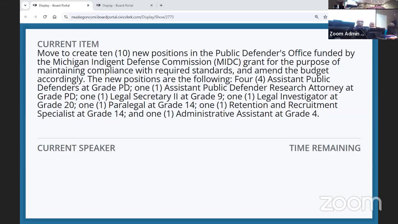 Muskegon County Public Defender's Office plans major staffing expansion with new funding