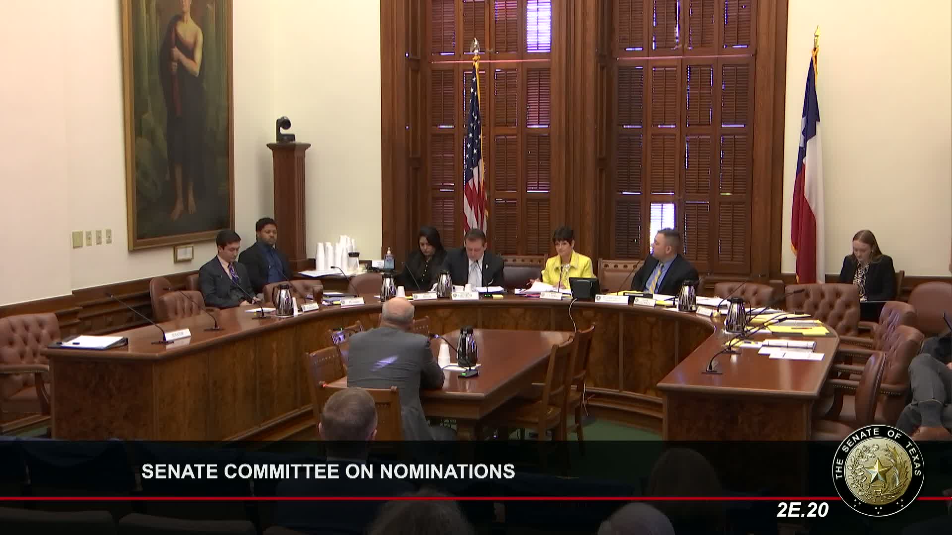 Senator Huffman supports Compton's reappointment to TRS Board for teacher welfare