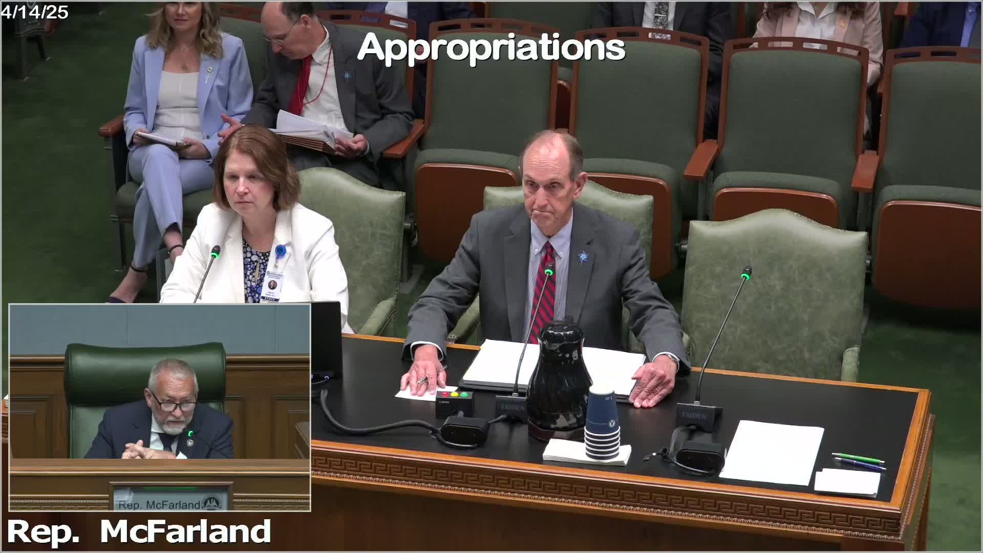 Appropriations committee reviews Louisiana judiciary's $220 million FY26 request, including CASA, specialty courts, tech and security