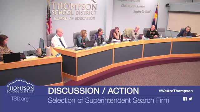 School Board weighs superintendent search firms McPherson and Hazard Young Atia