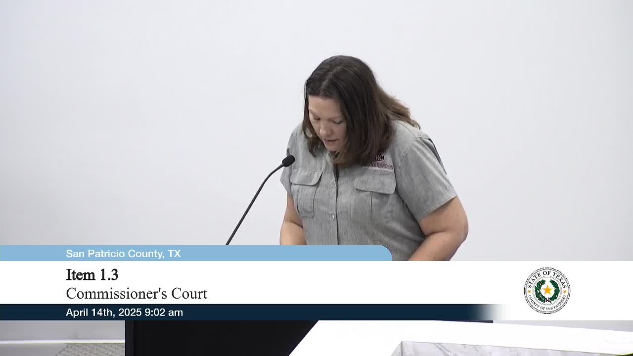 Resident raises concerns about precinct assignments and voter-data discrepancies in San Patricio County