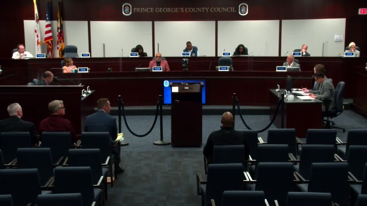 Votes at a glance: Prince George's County District Council actions and referrals, April 14, 2025