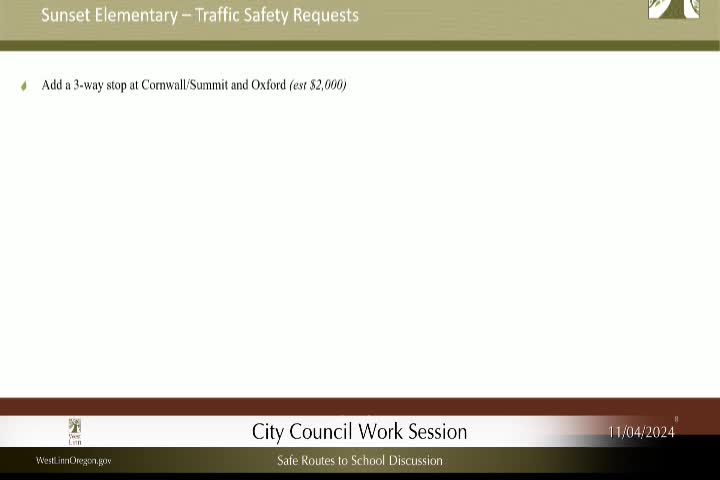 City Council discusses traffic safety upgrades near Cornwall and Summit intersections
