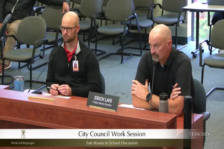 West Linn Council discusses long-term pedestrian safety funding and transportation improvements