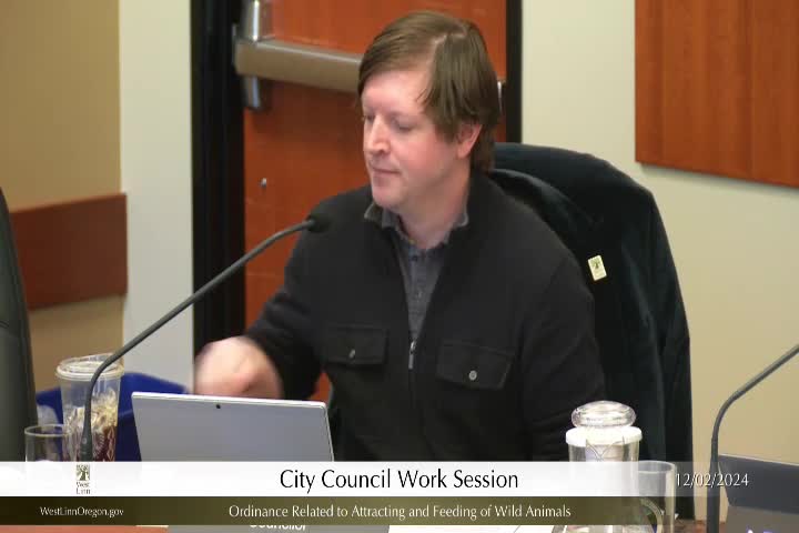 Westland City Council addresses wildlife feeding and enforcement challenges