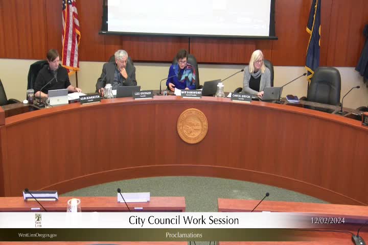 West Linn City Council discusses proposed wildlife feeding ordinance